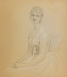 Schizzo per ritratto di una donna